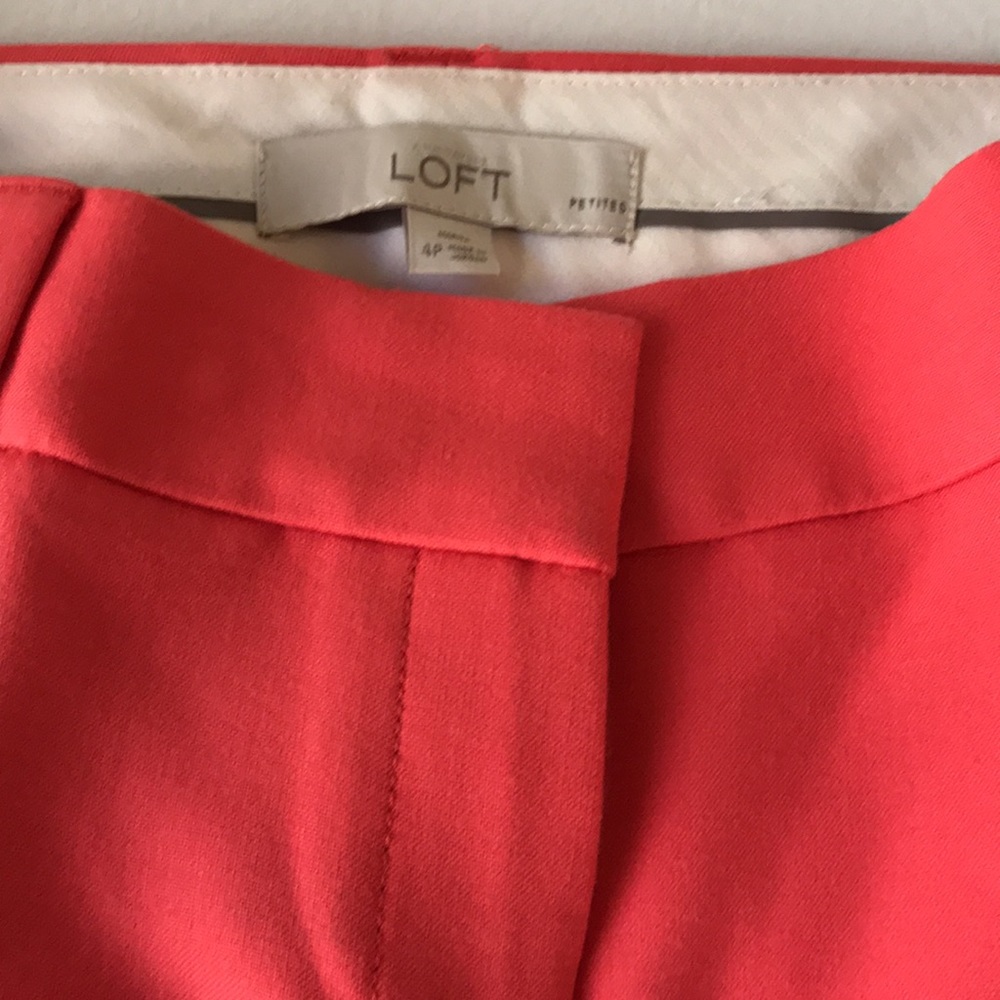 Beautiful Melon Colored Loft Slacks - image 2